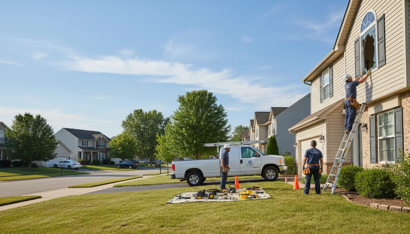 Expert window installer providing residential service in Ball, LA
